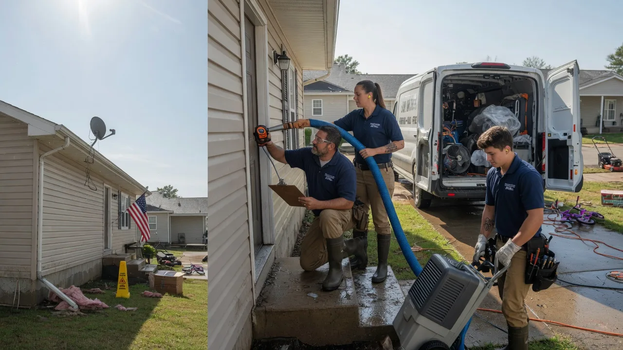 Ceiling Water Damage Restoration in New Ringgold, PA near me